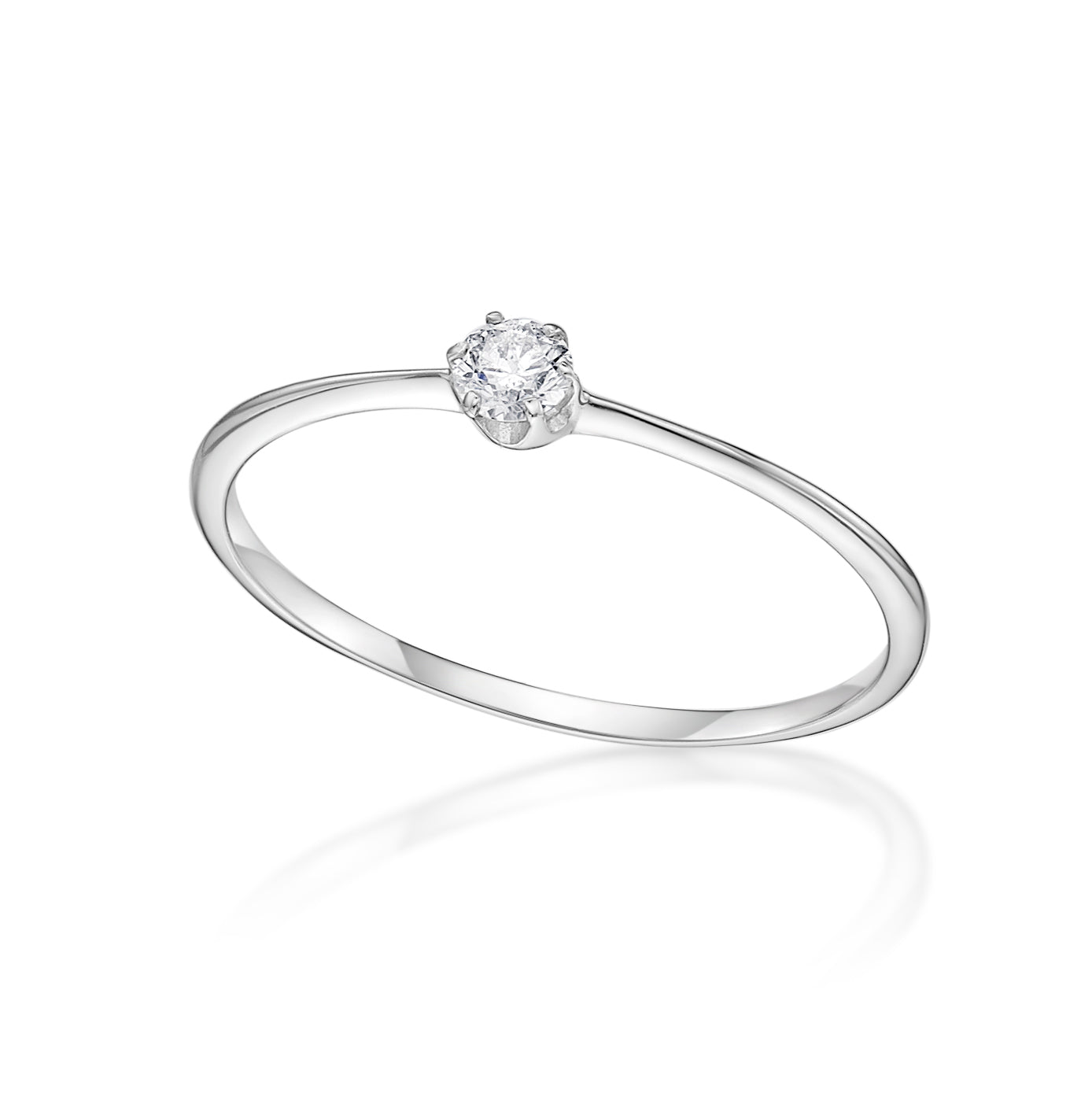 HC Single Dia Ring 0.1ct - JMW Jewelry Wholesale