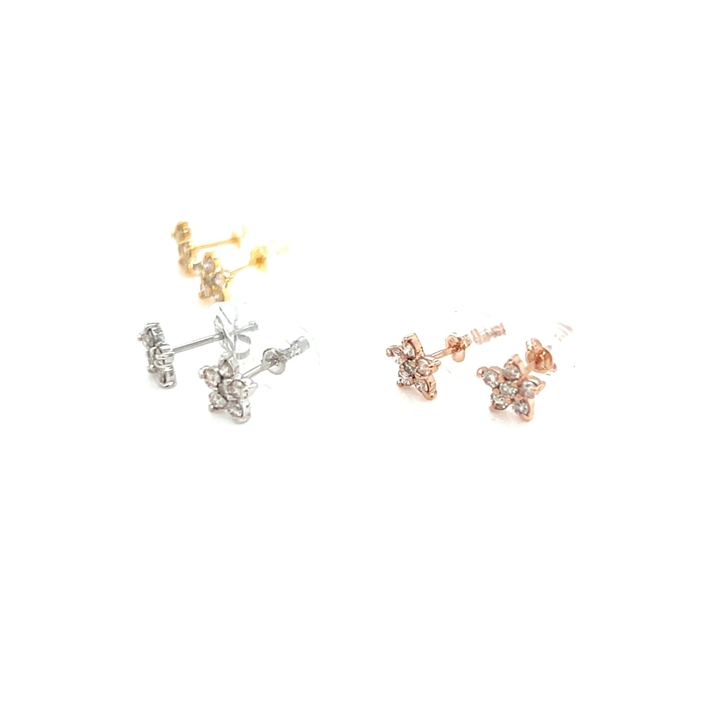 HC Star Earrings 0.2ct - JMW Jewelry Wholesale