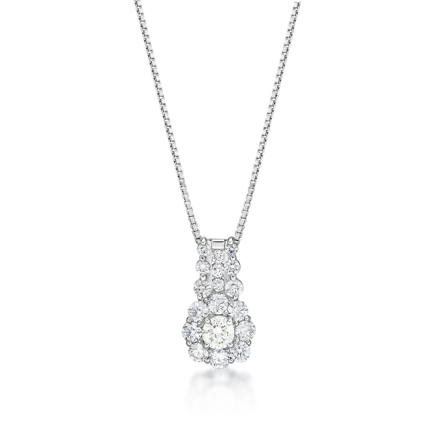 HC Vase Necklace 0.2/0.72ct - JMW Jewelry Wholesale