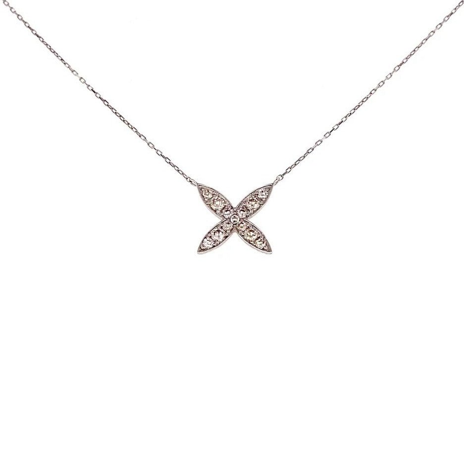 HC X Necklace 0.2ct - JMW Jewelry Wholesale