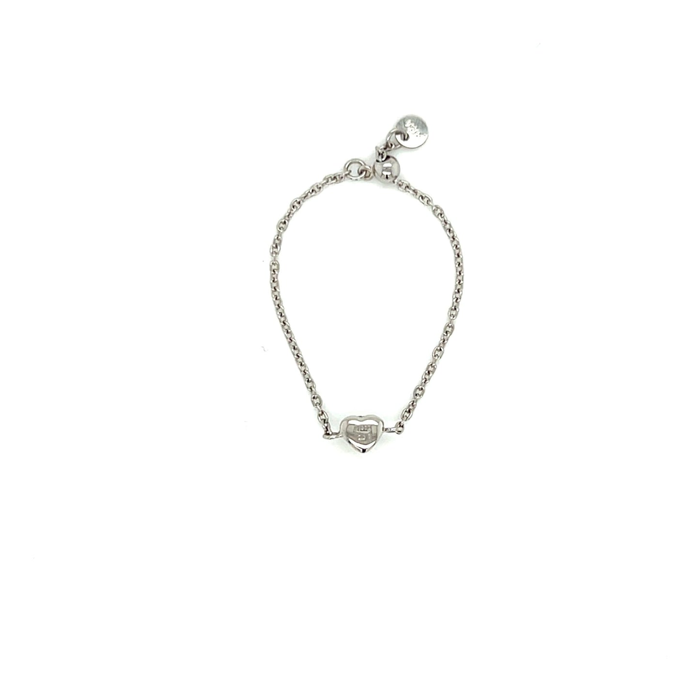 Heart Shape Chain Ring 0.08ct - JMW Jewelry Wholesale