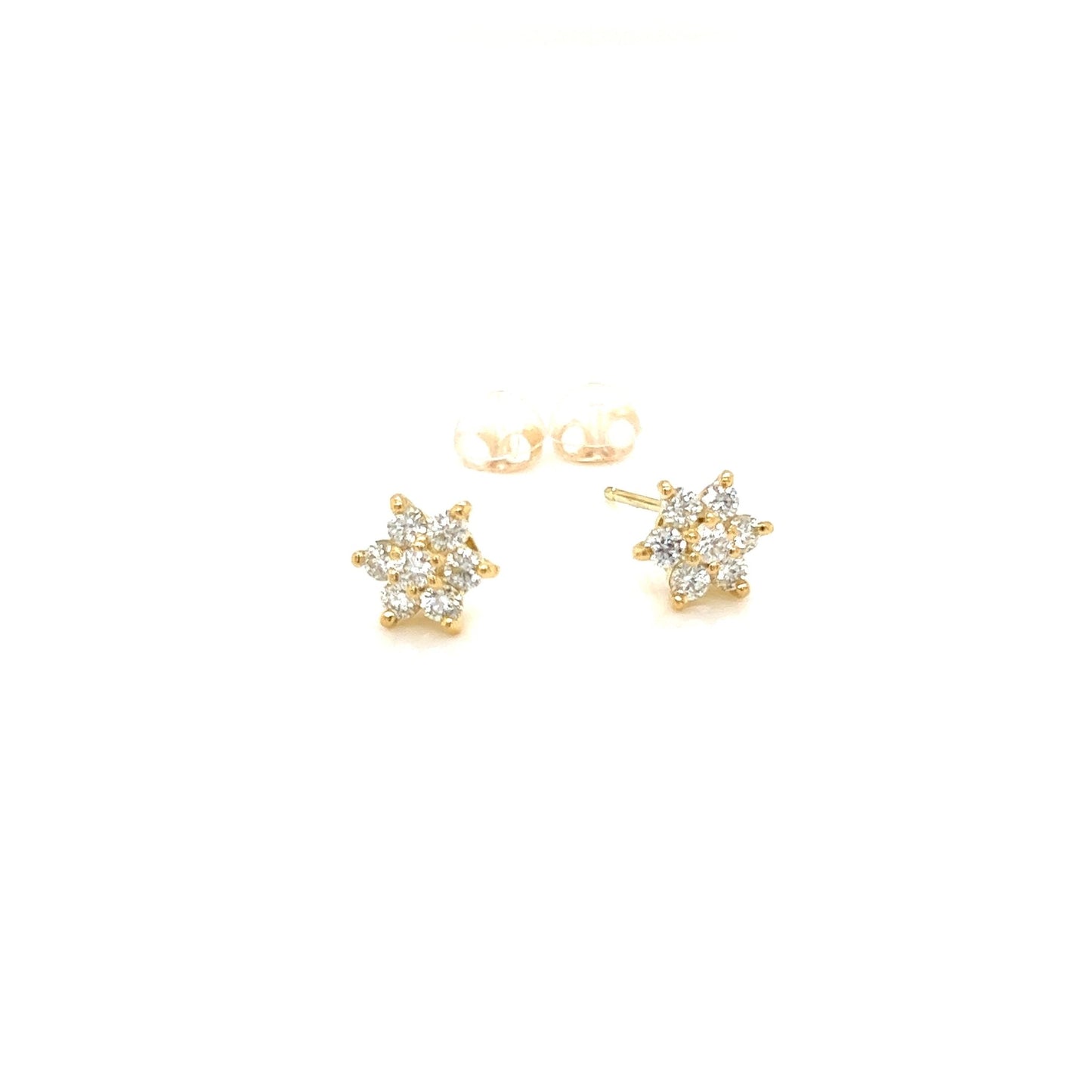 Hexagram star Earrings 0.4ct - JMW Jewelry Wholesale