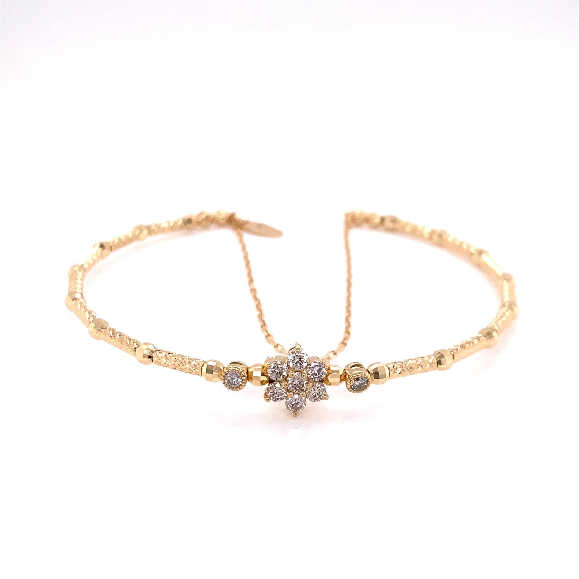 Hexagram Star Flexi Bangle 0.35ct - JMW Jewelry Wholesale