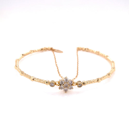 Hexagram Star Flexi Bangle 0.35ct - JMW Jewelry Wholesale