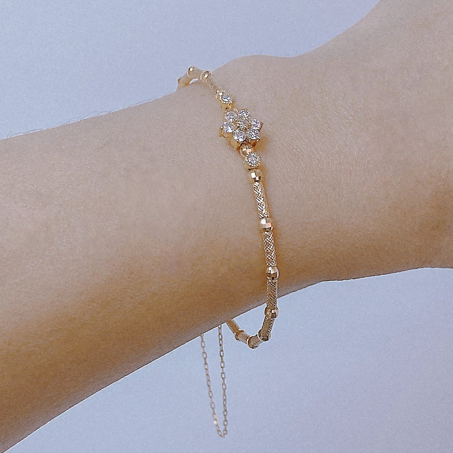 Hexagram Star Flexi Bangle 0.35ct - JMW Jewelry Wholesale