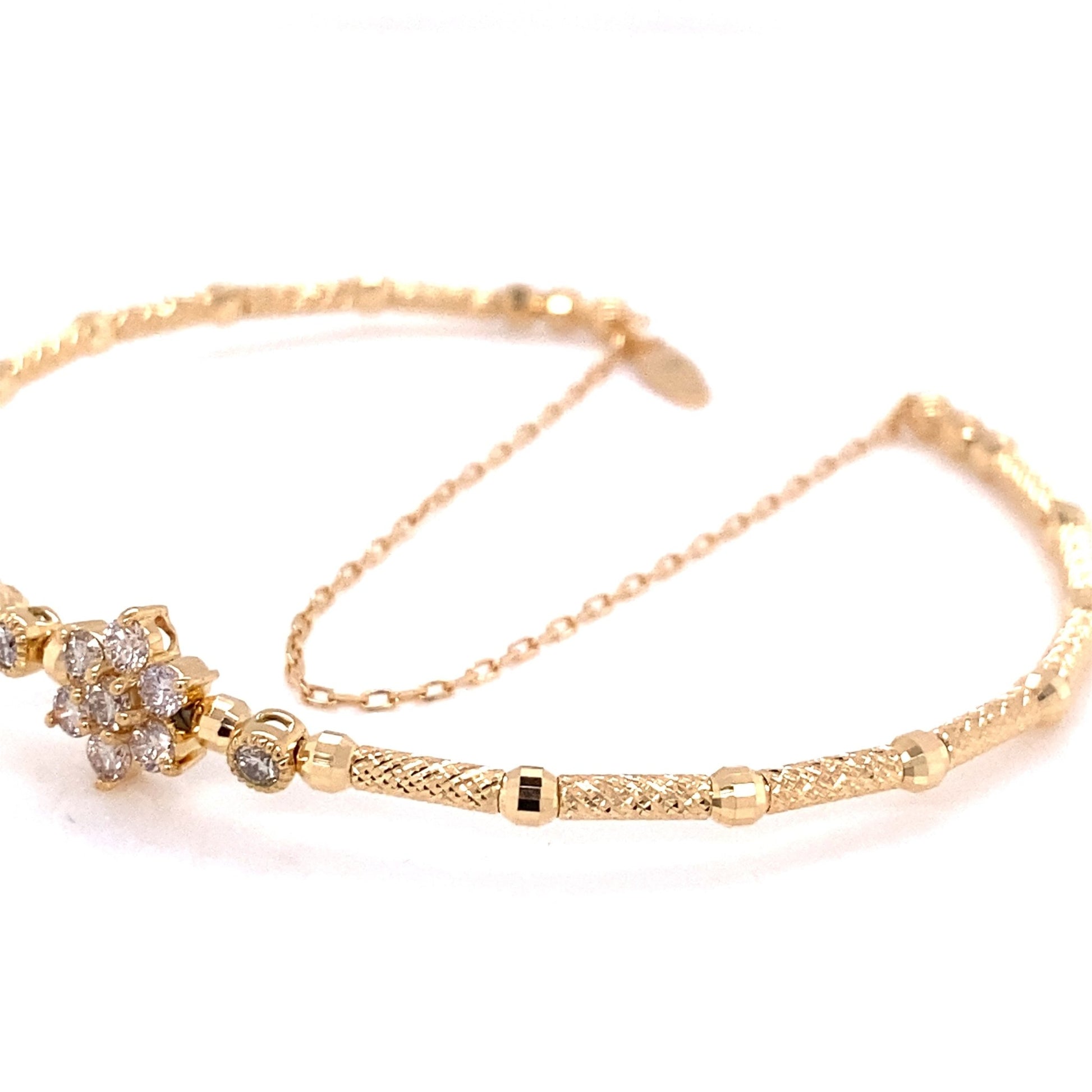 Hexagram Star Flexi Bangle 0.35ct - JMW Jewelry Wholesale