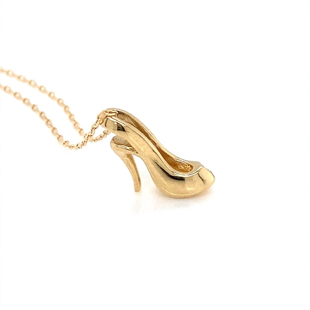 High Heel Necklace 0.05ct - JMW Jewelry Wholesale