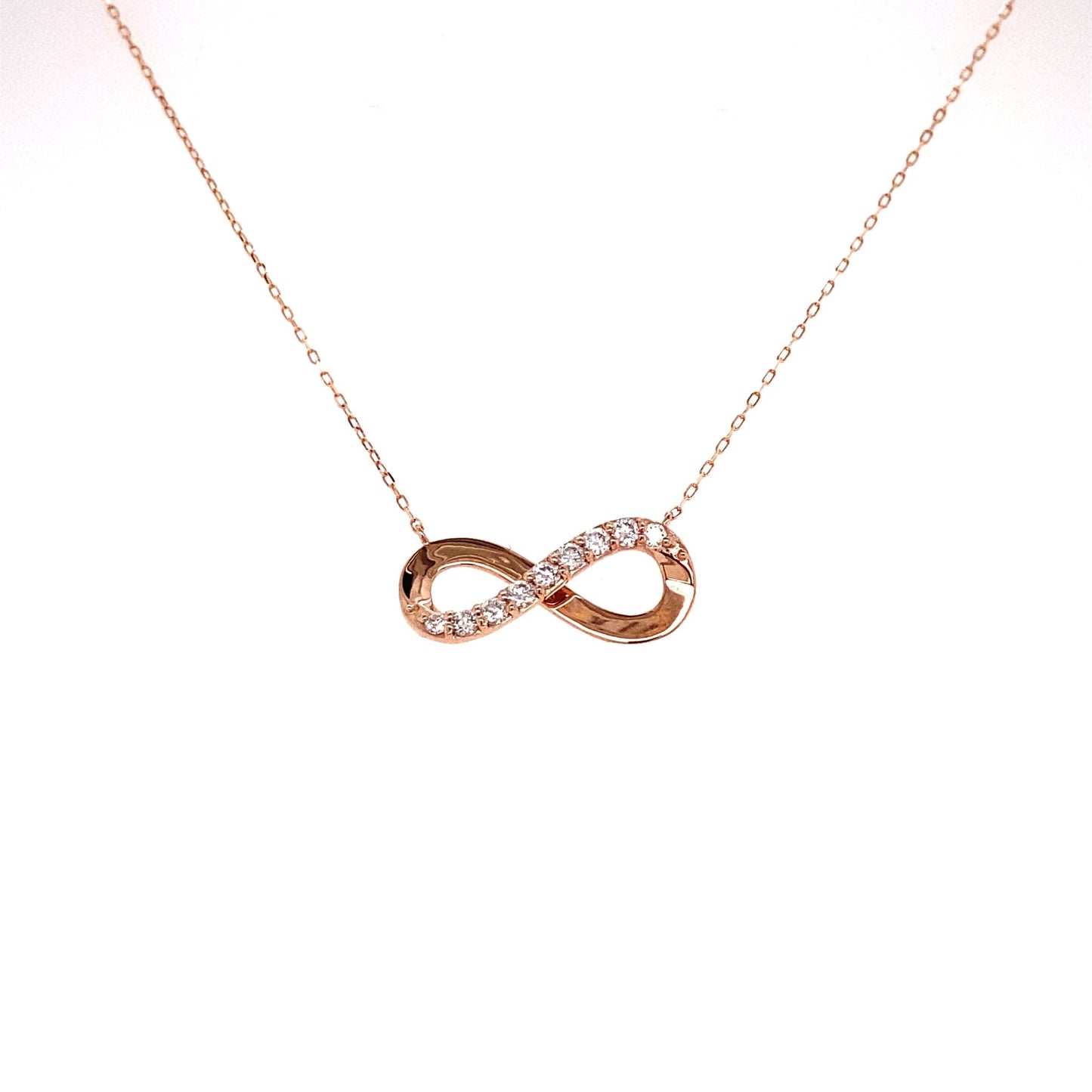 Infinity Necklace 0.2ct - JMW Jewelry Wholesale