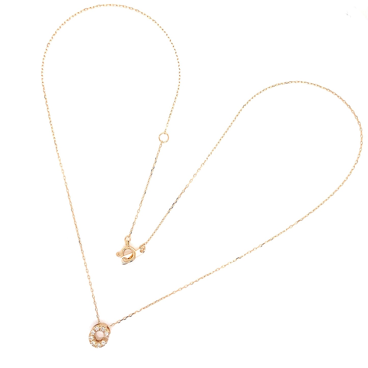 Initial C Necklace 0.05ct - JMW Jewelry Wholesale