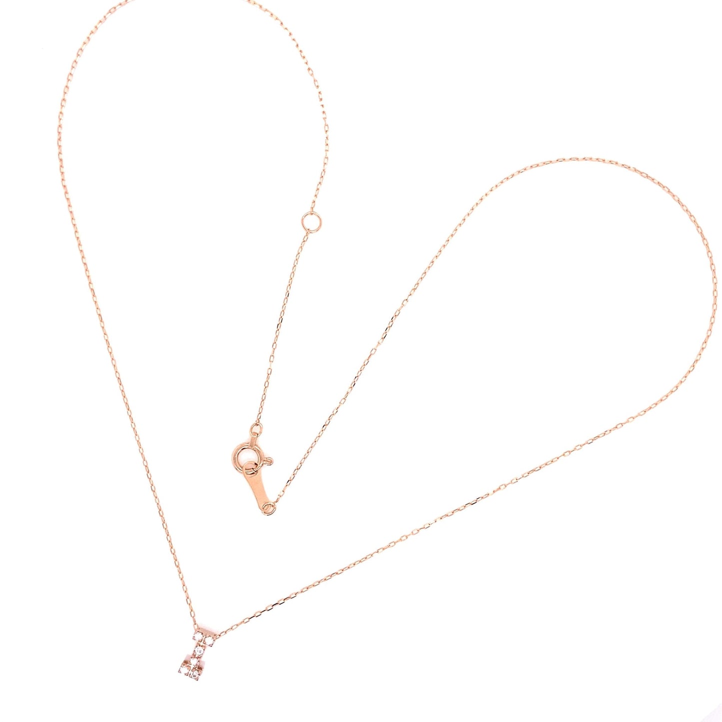Initial I Necklace 0.04ct - JMW Jewelry Wholesale