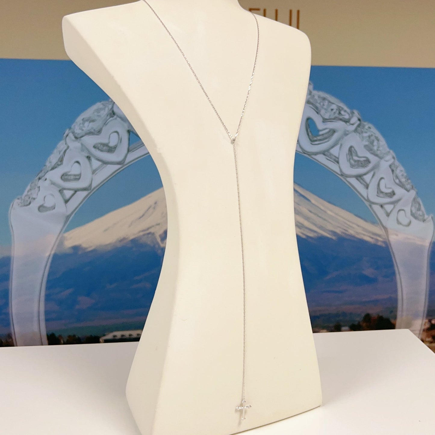 Long Cross Necklace - JMW Jewelry Wholesale
