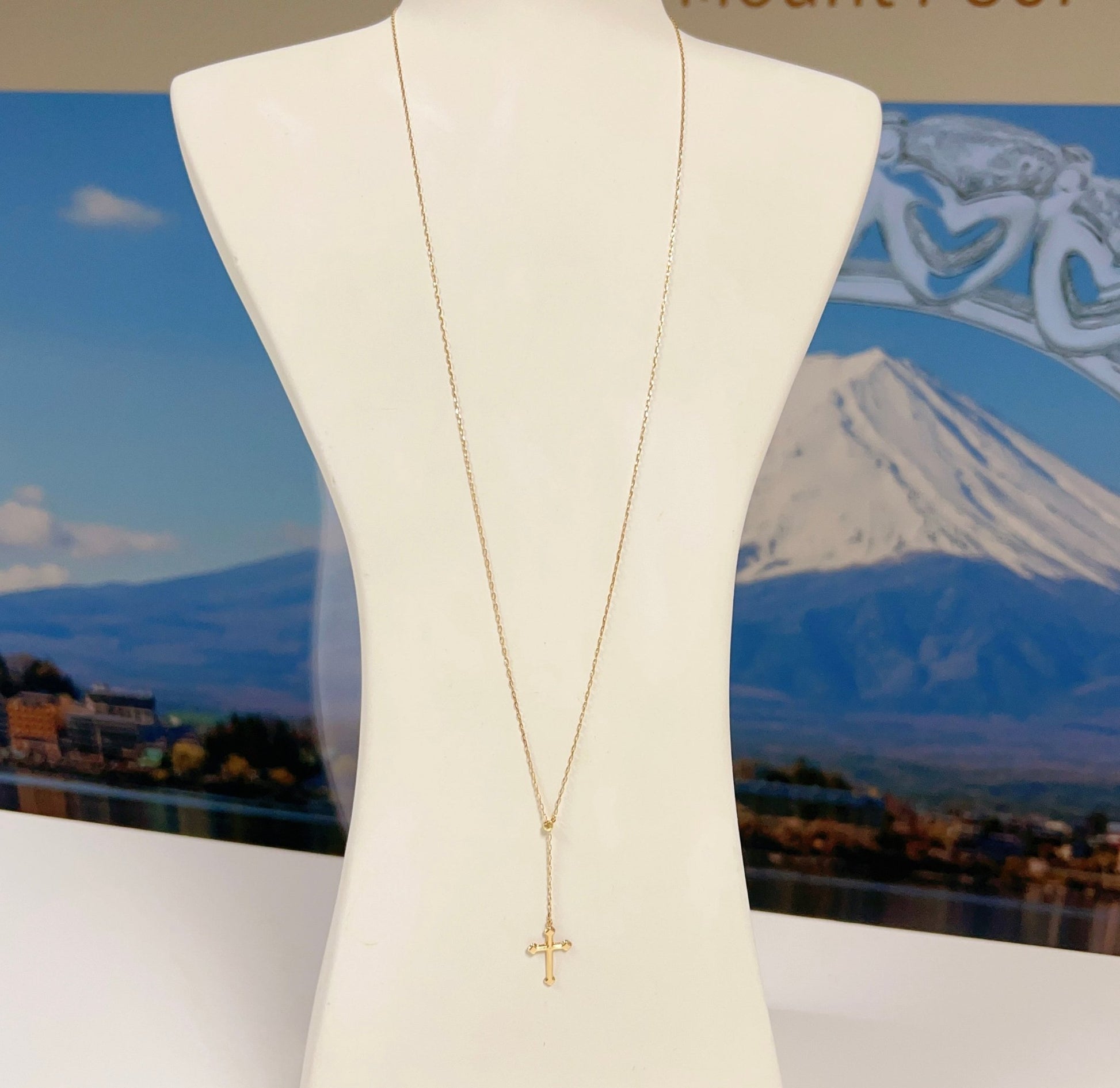 Long Cross Necklace - JMW Jewelry Wholesale