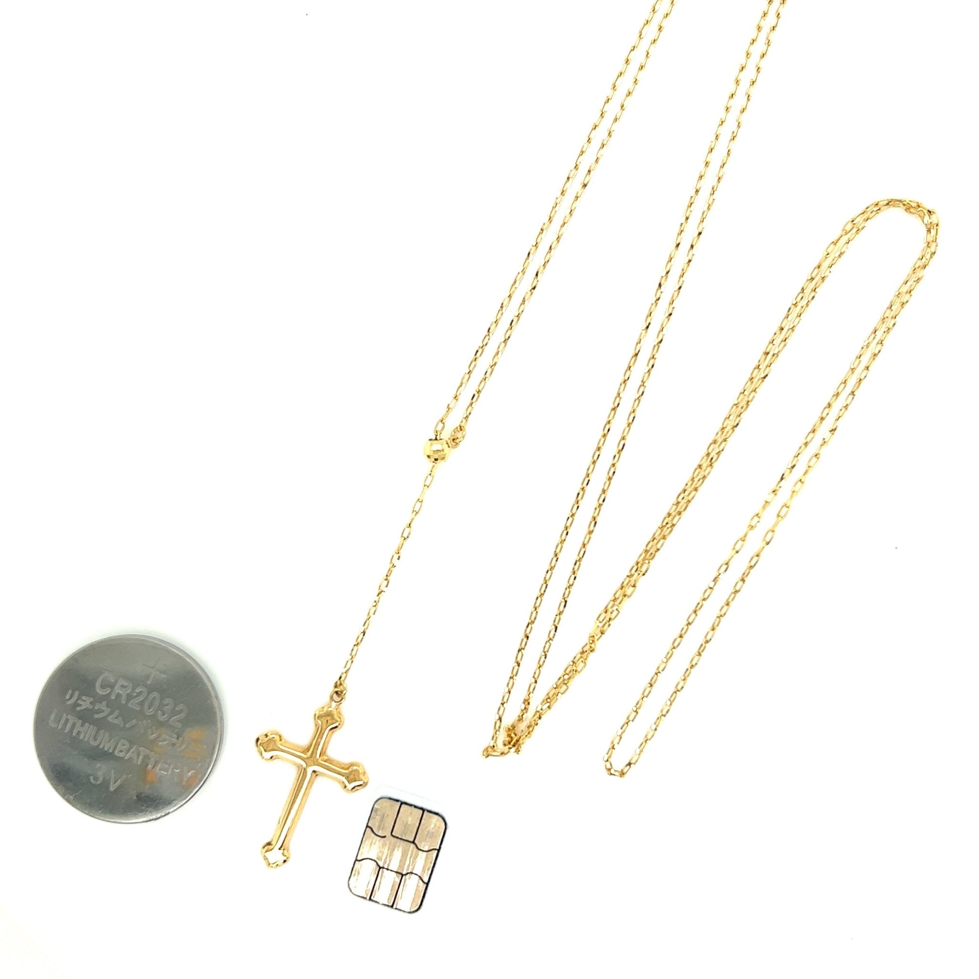 Long Cross Necklace - JMW Jewelry Wholesale