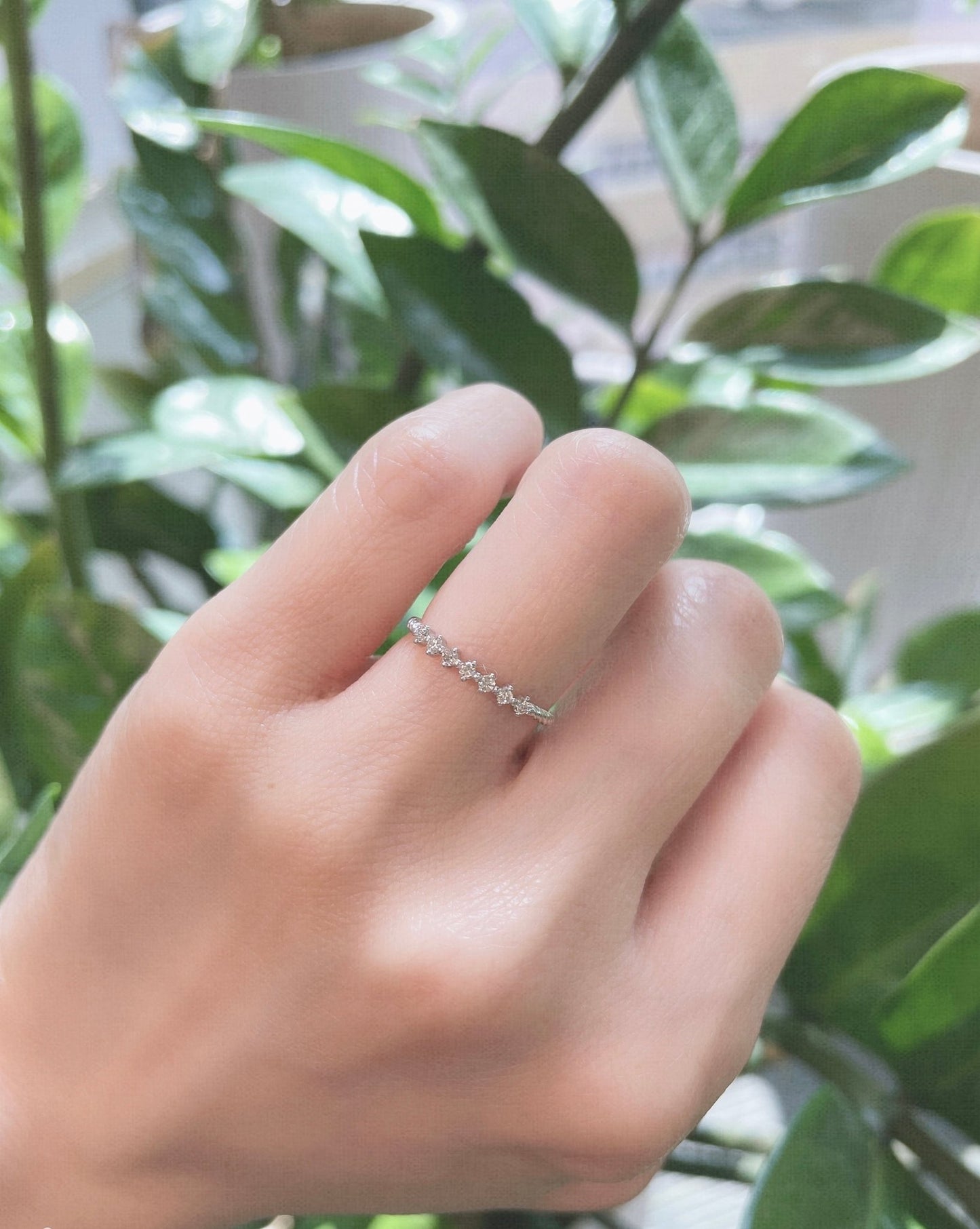 Rhombus Ripple Ring 0.1ct - JMW Jewelry Wholesale