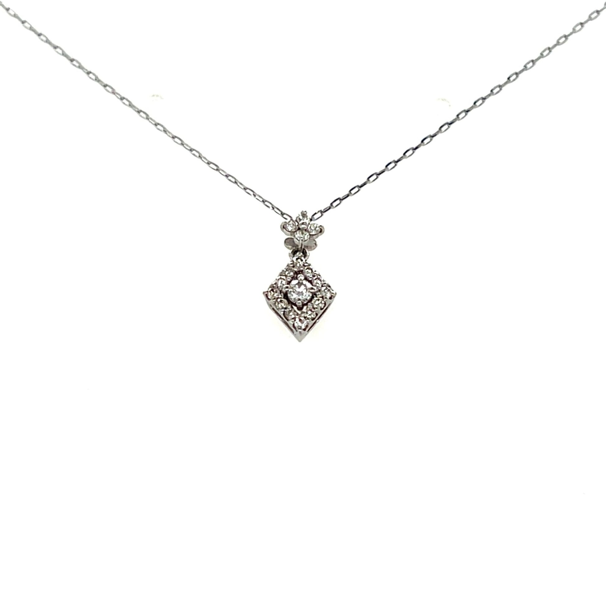Rhombus Star Necklace 0.12ct - JMW Jewelry Wholesale
