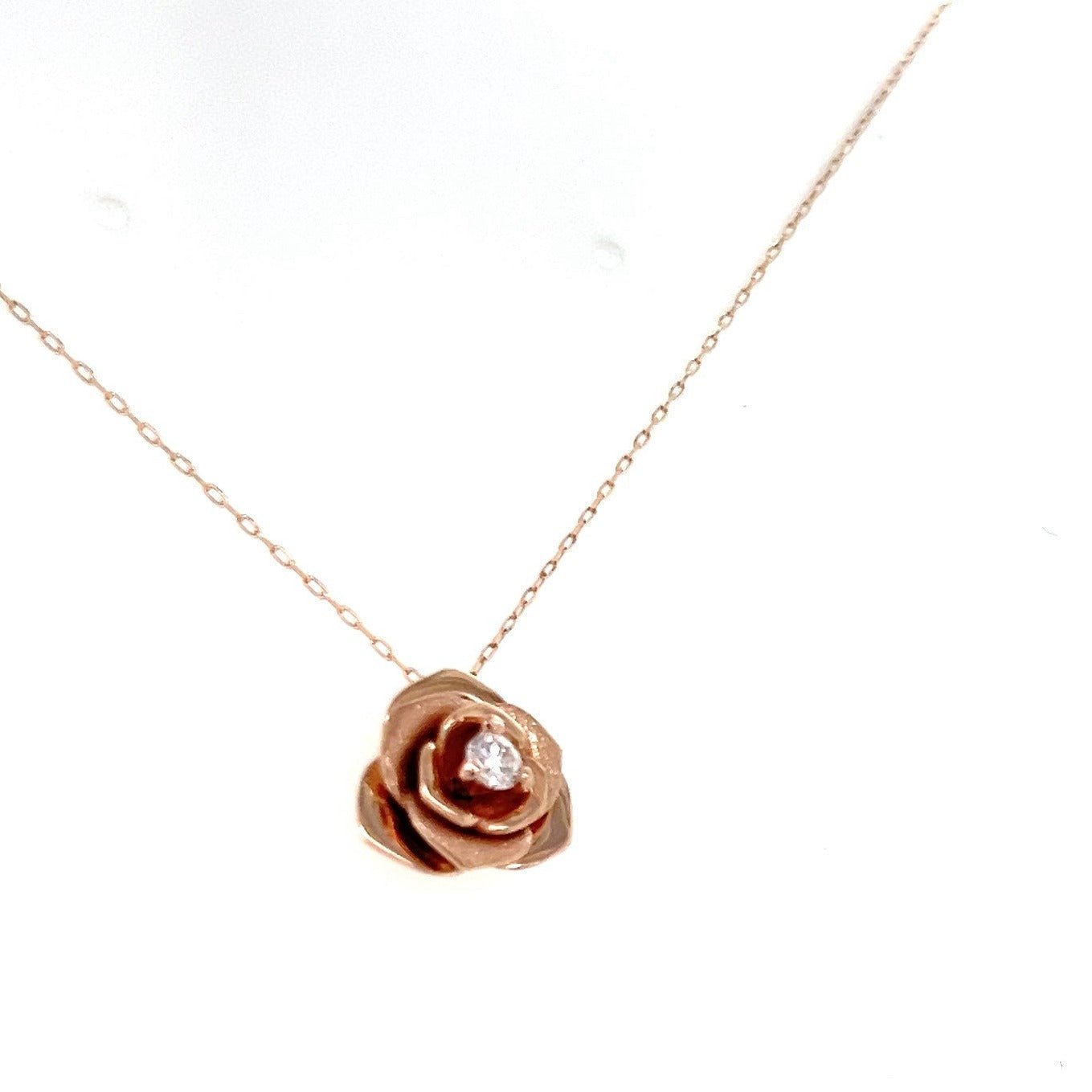 Rose Necklace 0.07ct - JMW Jewelry Wholesale