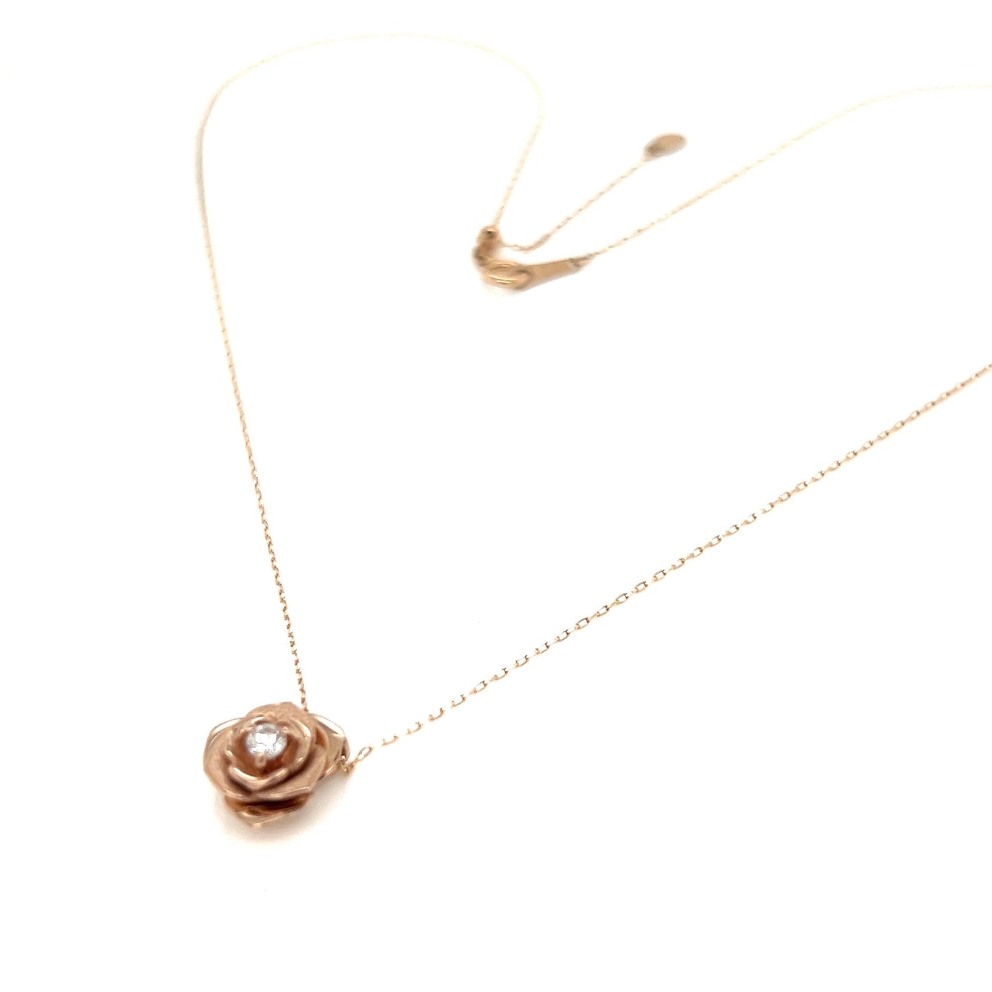 Rose Necklace 0.07ct - JMW Jewelry Wholesale