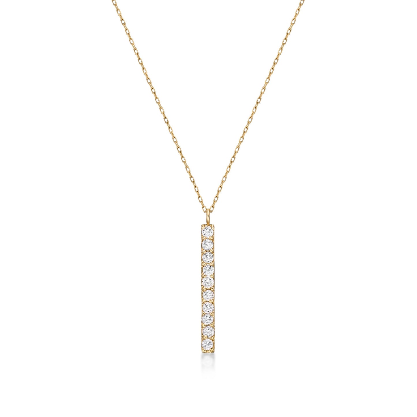 Row Necklace 0.2ct - JMW Jewelry Wholesale