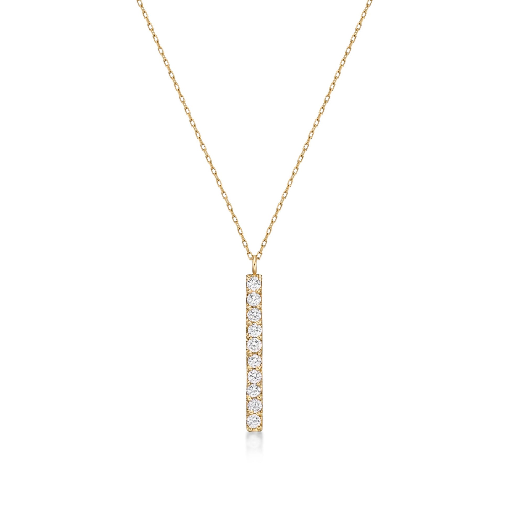 Row Necklace 0.2ct - JMW Jewelry Wholesale