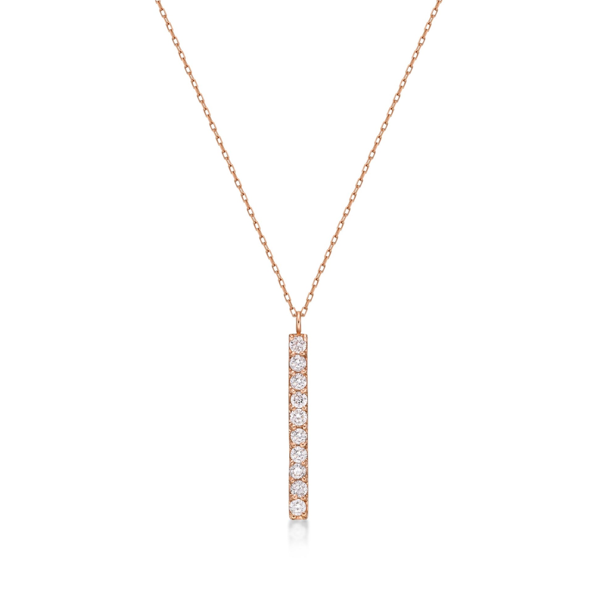 Row Necklace 0.2ct - JMW Jewelry Wholesale