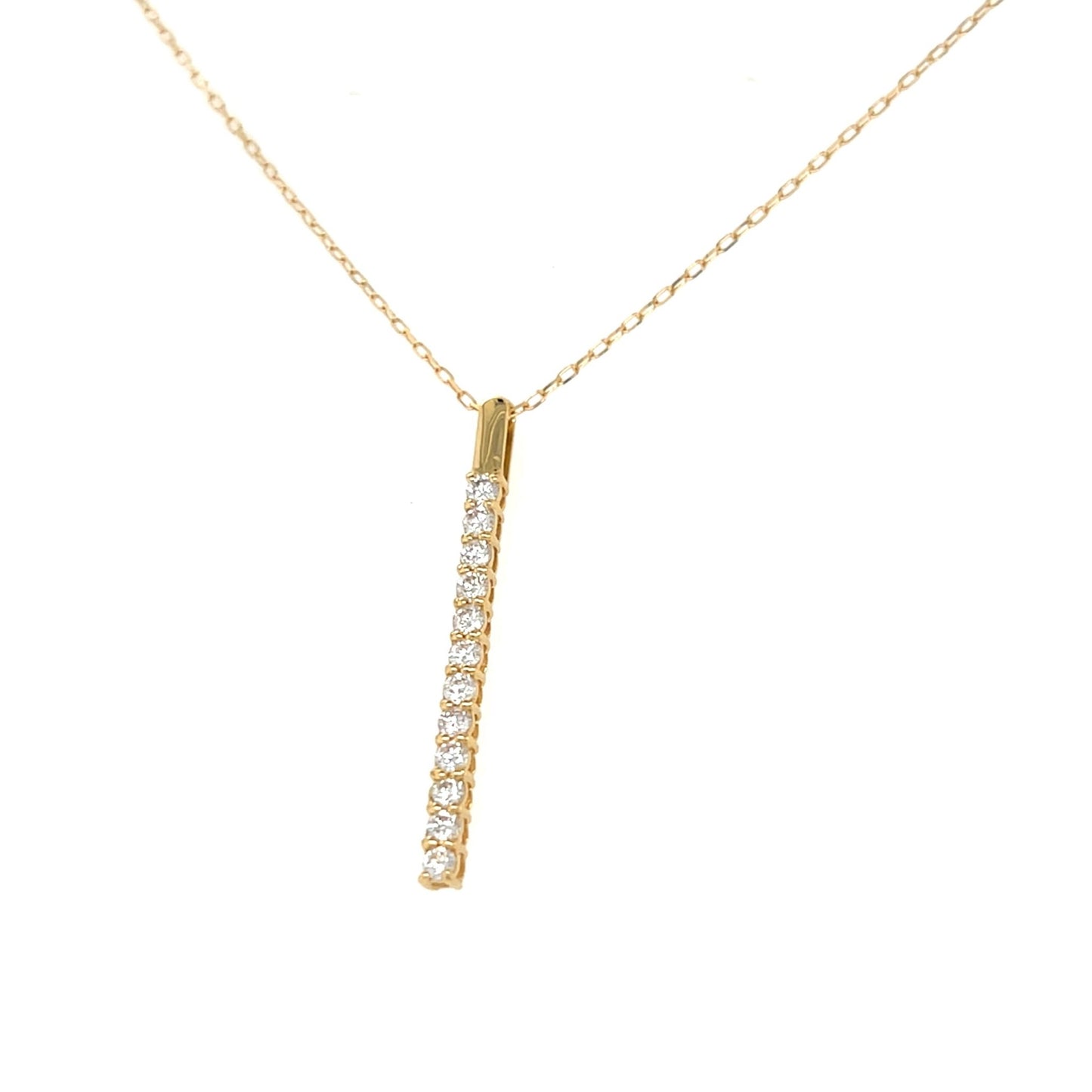 Row Necklace 0.3ct - JMW Jewelry Wholesale