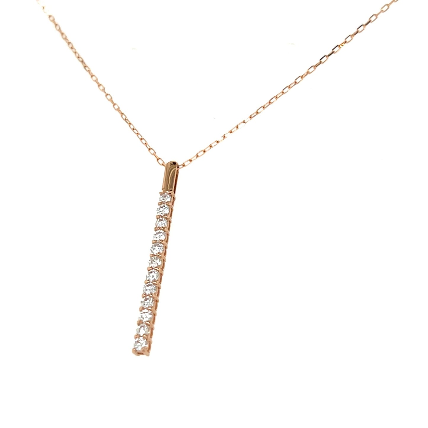 Row Necklace 0.3ct - JMW Jewelry Wholesale
