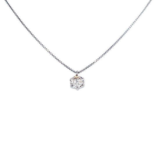 Single Dia Necklace 0.3ct - JMW Jewelry Wholesale