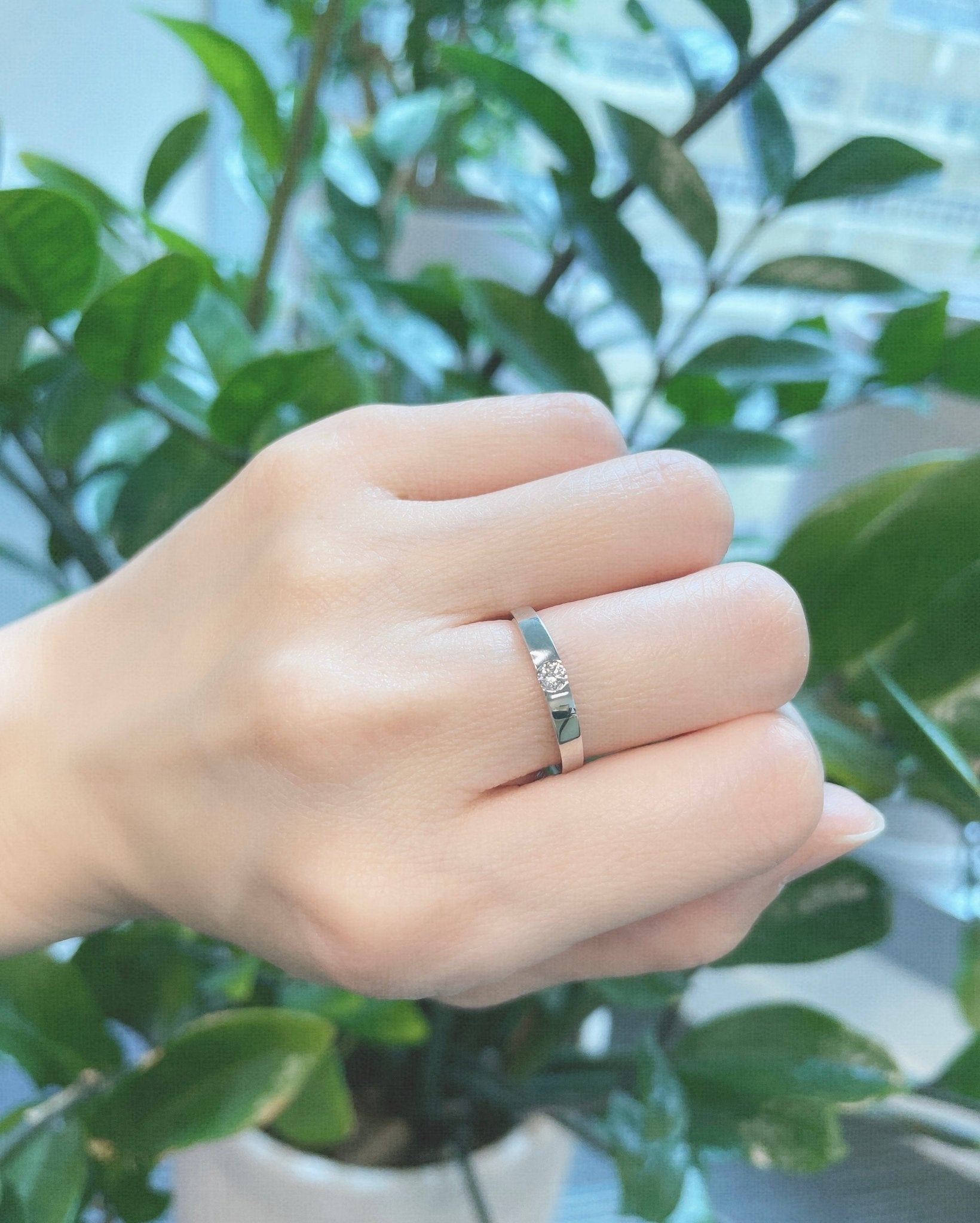 Single Dia Ring T 0.11ct - JMW Jewelry Wholesale