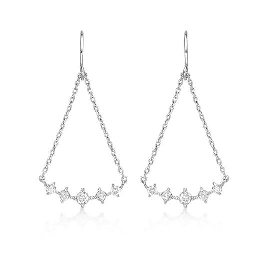 Smile Dangle Earrings 0.2ct - JMW Jewelry Wholesale