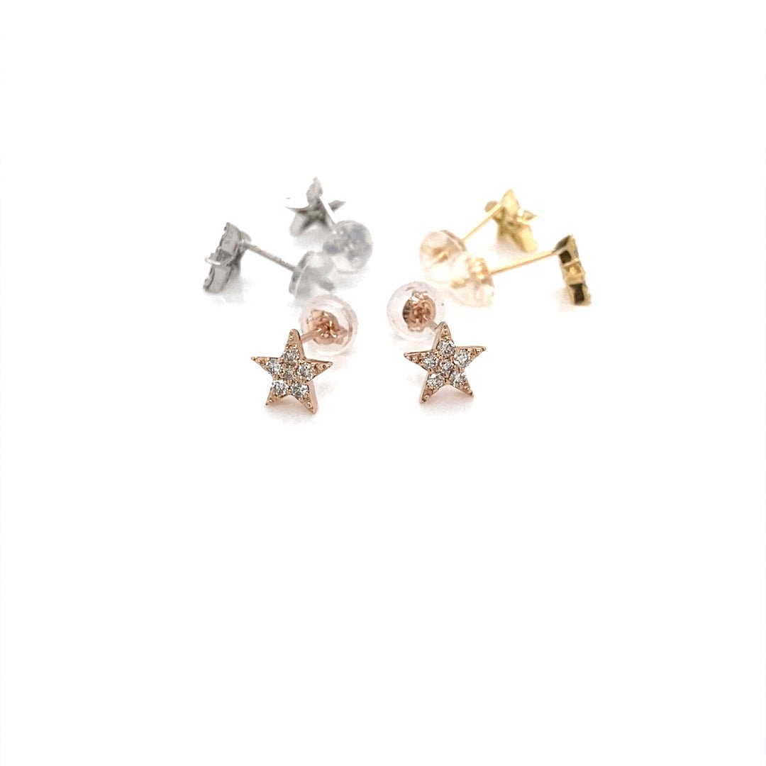 Star Earrings 0.16ct - JMW Jewelry Wholesale