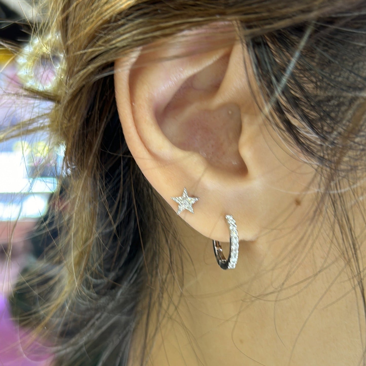 Star Earrings 0.16ct - JMW Jewelry Wholesale