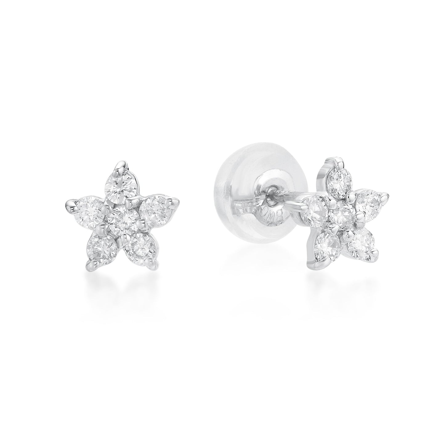Star Earrings 0.2ct - JMW Jewelry Wholesale