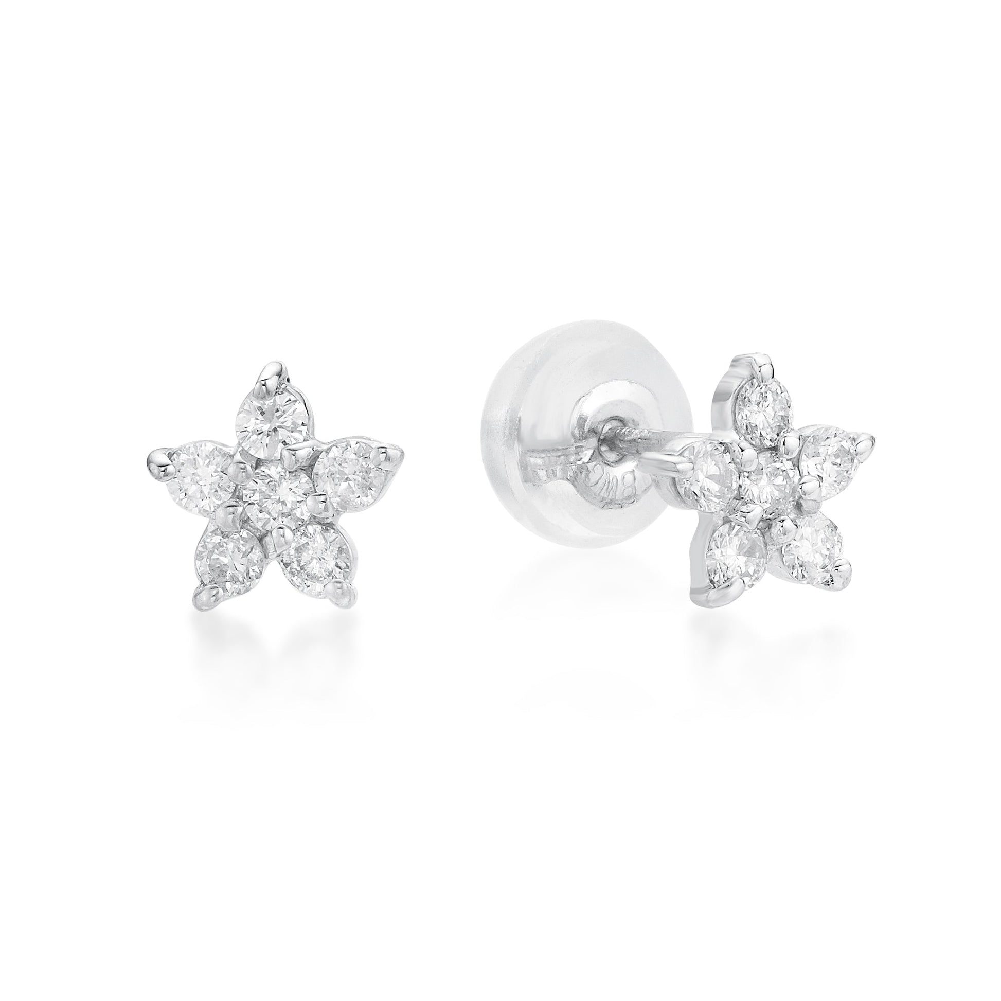 Star Earrings 0.2ct - JMW Jewelry Wholesale