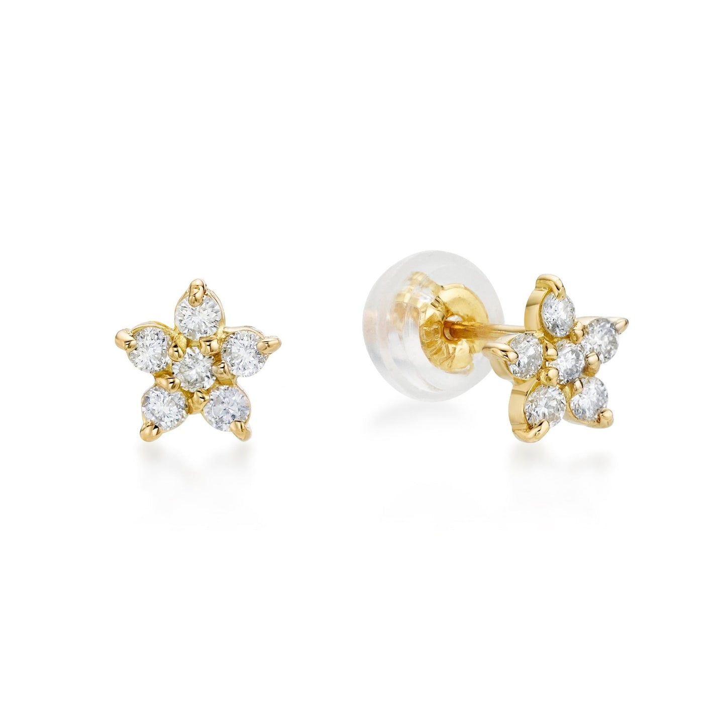 Star Earrings 0.2ct - JMW Jewelry Wholesale