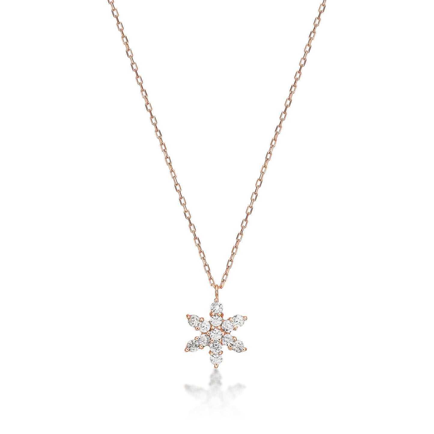 Starfish Necklace 0.2ct - JMW Jewelry Wholesale