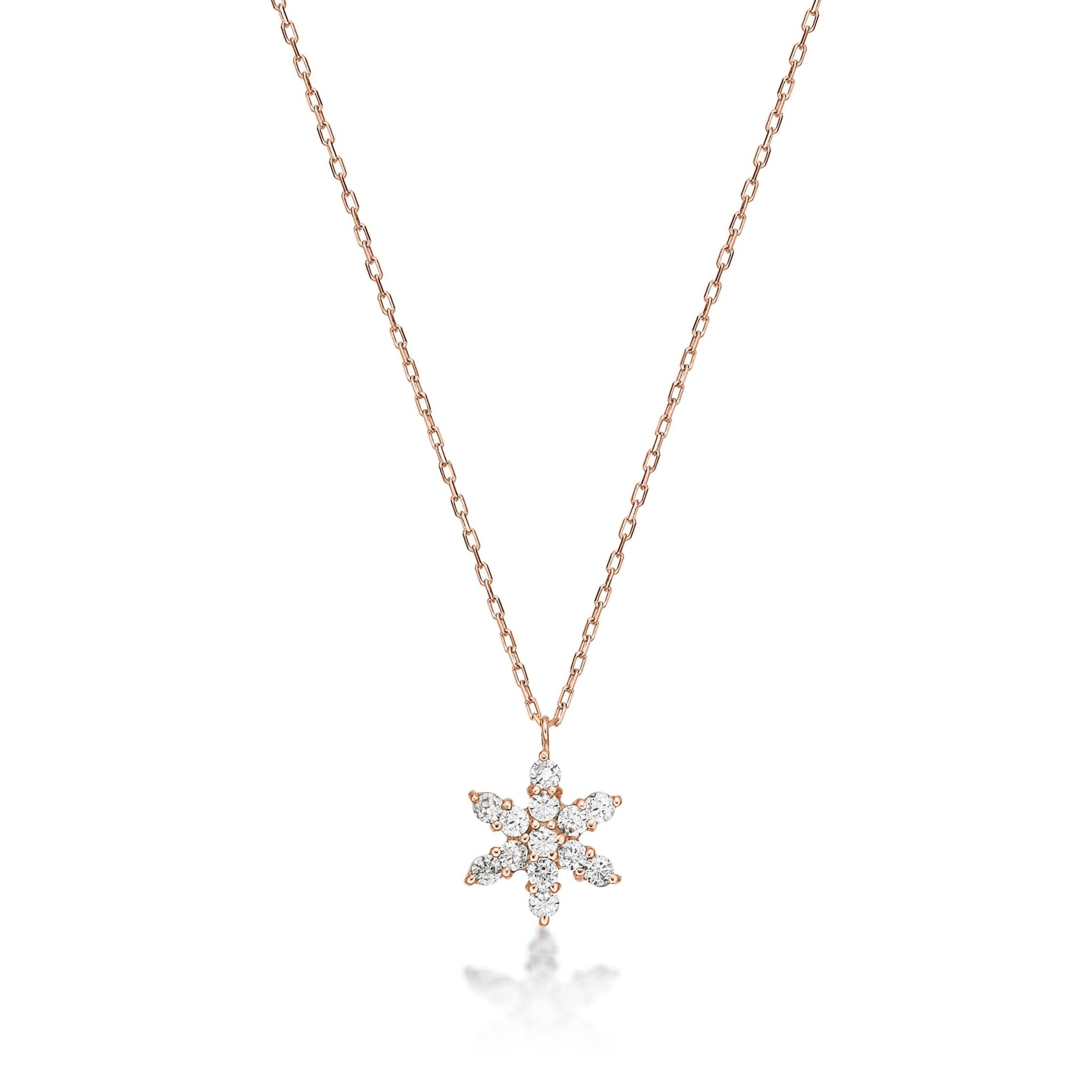 Starfish Necklace 0.2ct - JMW Jewelry Wholesale