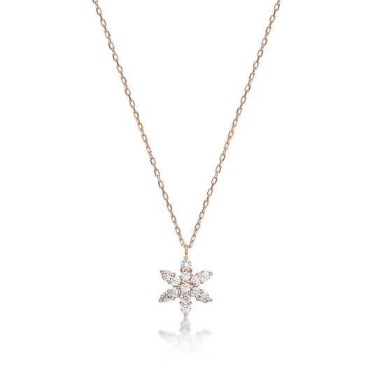 Starfish Necklace 0.2ct - JMW Jewelry Wholesale