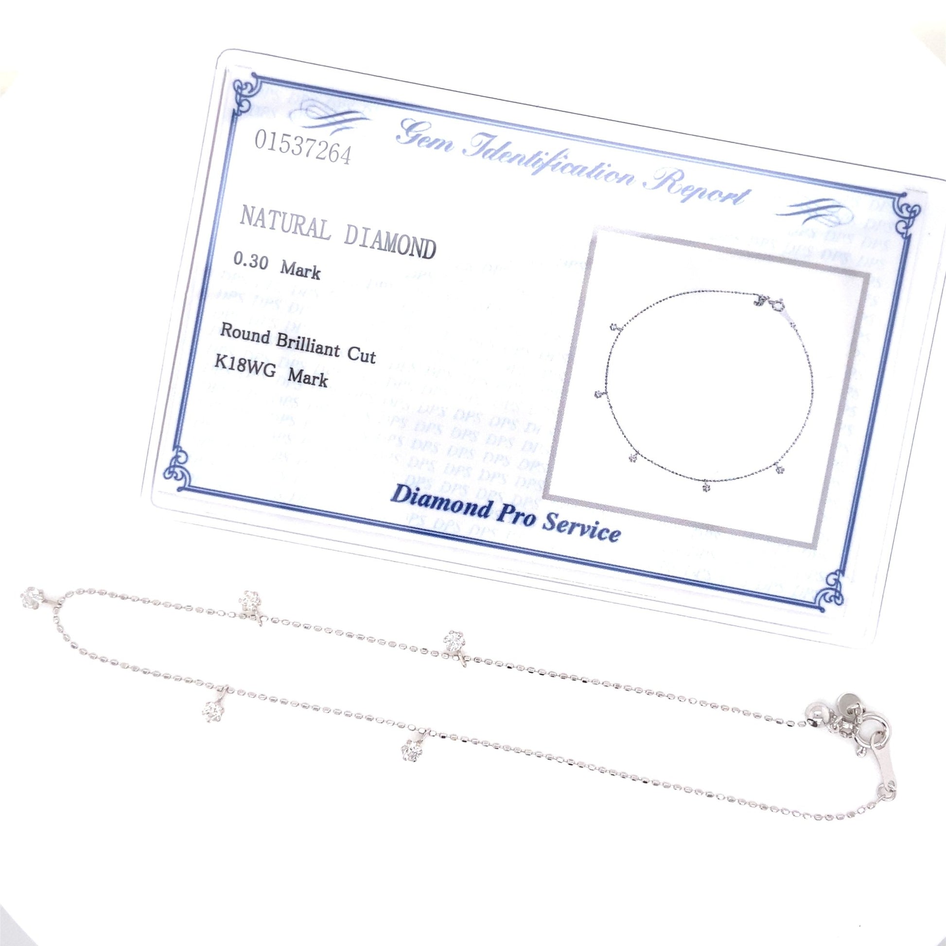 Station Bracelet 0.3ct - JMW Jewelry Wholesale