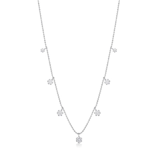 Station Necklace 0.3ct - JMW Jewelry Wholesale