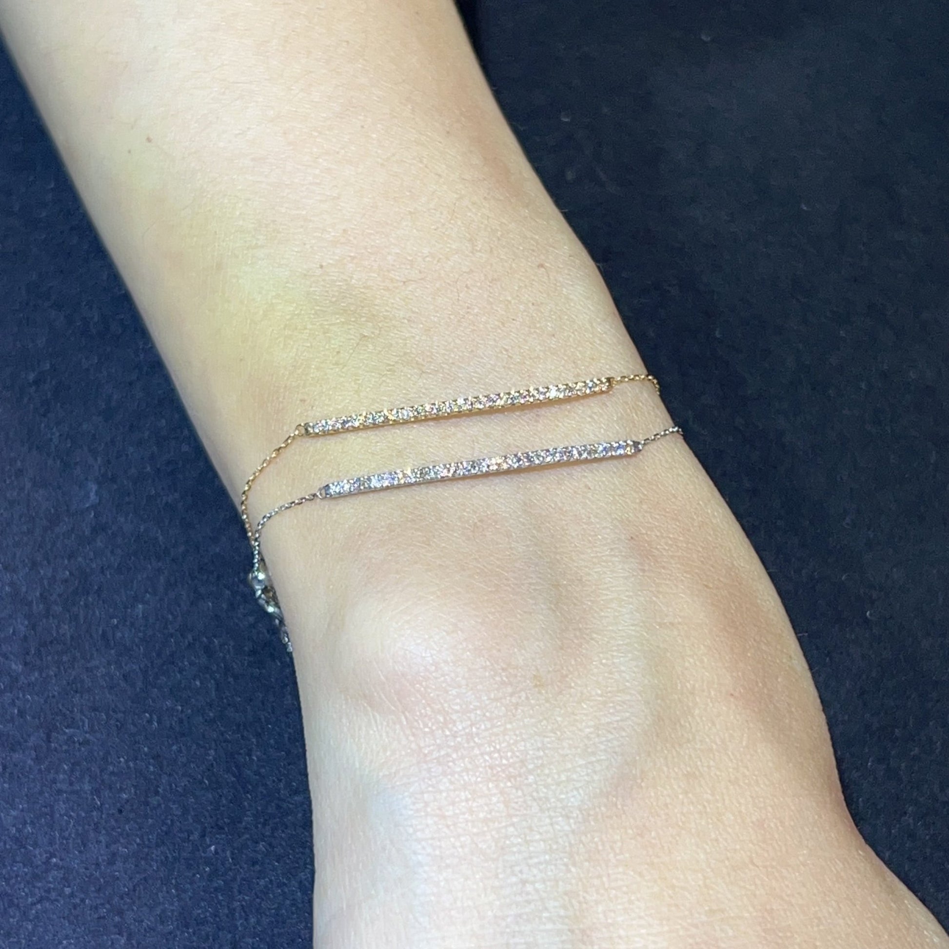 Streamline Row Bracelet 0.15ct - JMW Jewelry Wholesale