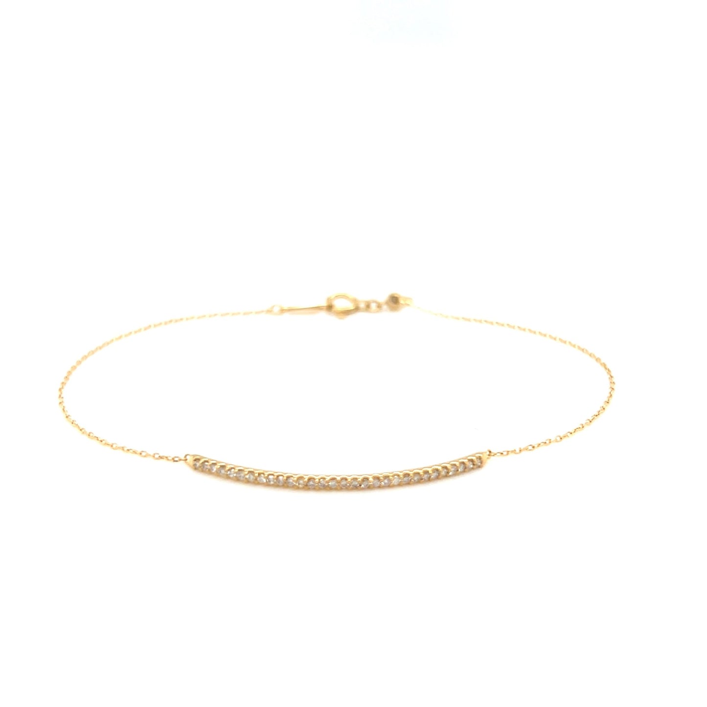 Streamline Row Bracelet 0.15ct - JMW Jewelry Wholesale