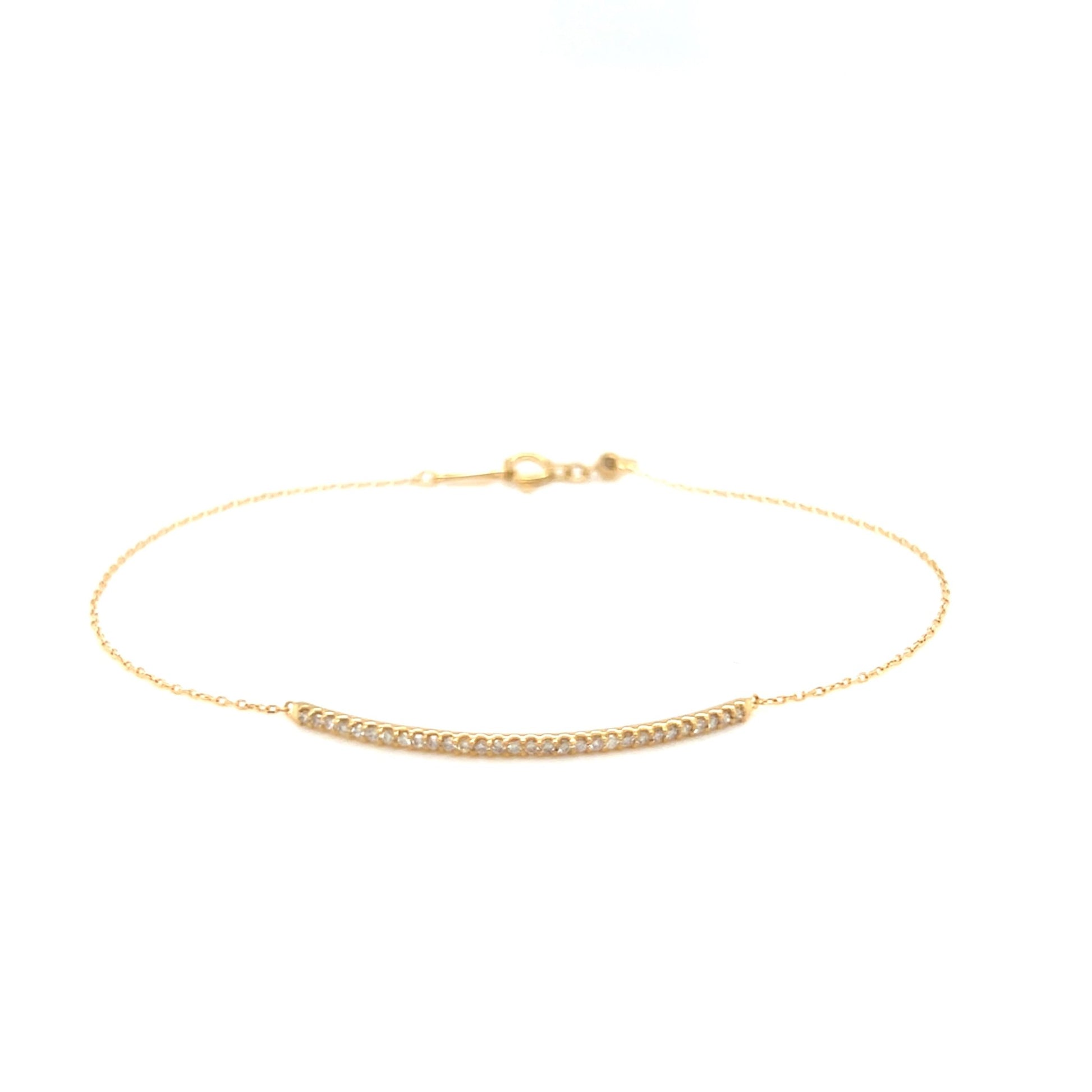 Streamline Row Bracelet 0.15ct - JMW Jewelry Wholesale