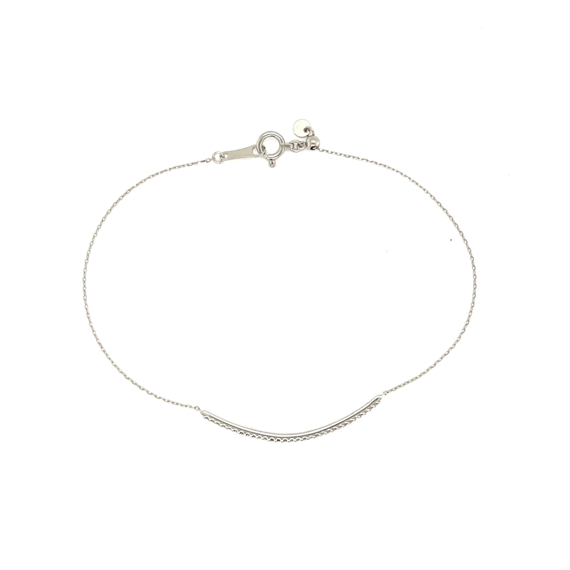 Streamline Row Bracelet 0.15ct - JMW Jewelry Wholesale