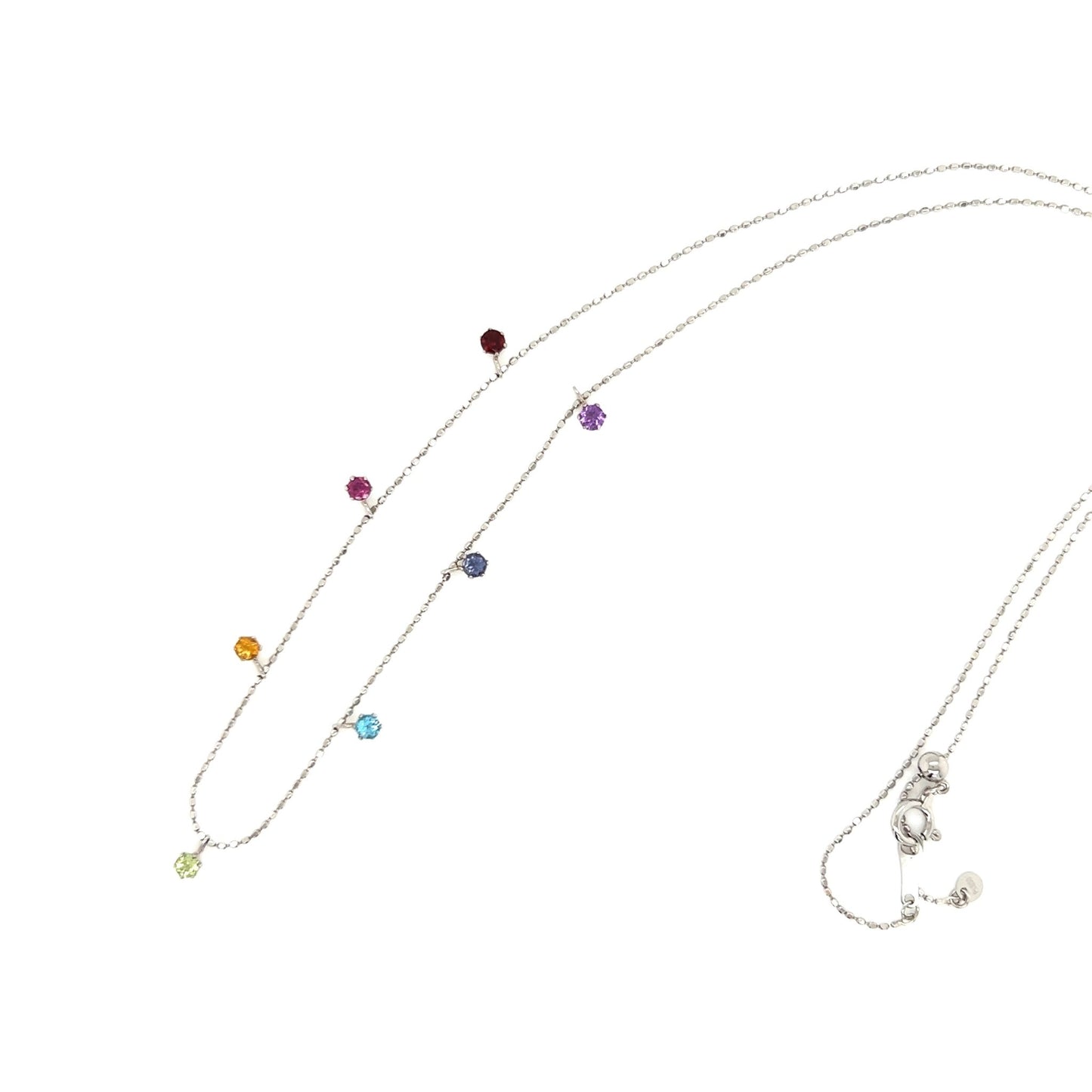 Streamline V Shape Necklace 0.07ct - JMW Jewelry Wholesale