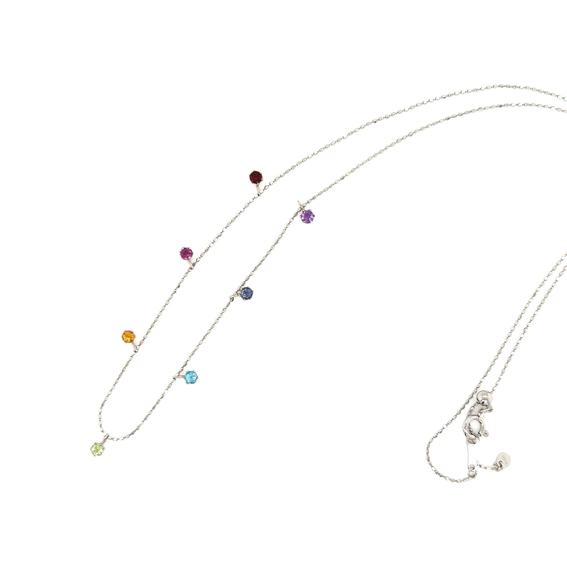 Streamline V Shape Necklace 0.07ct - JMW Jewelry Wholesale