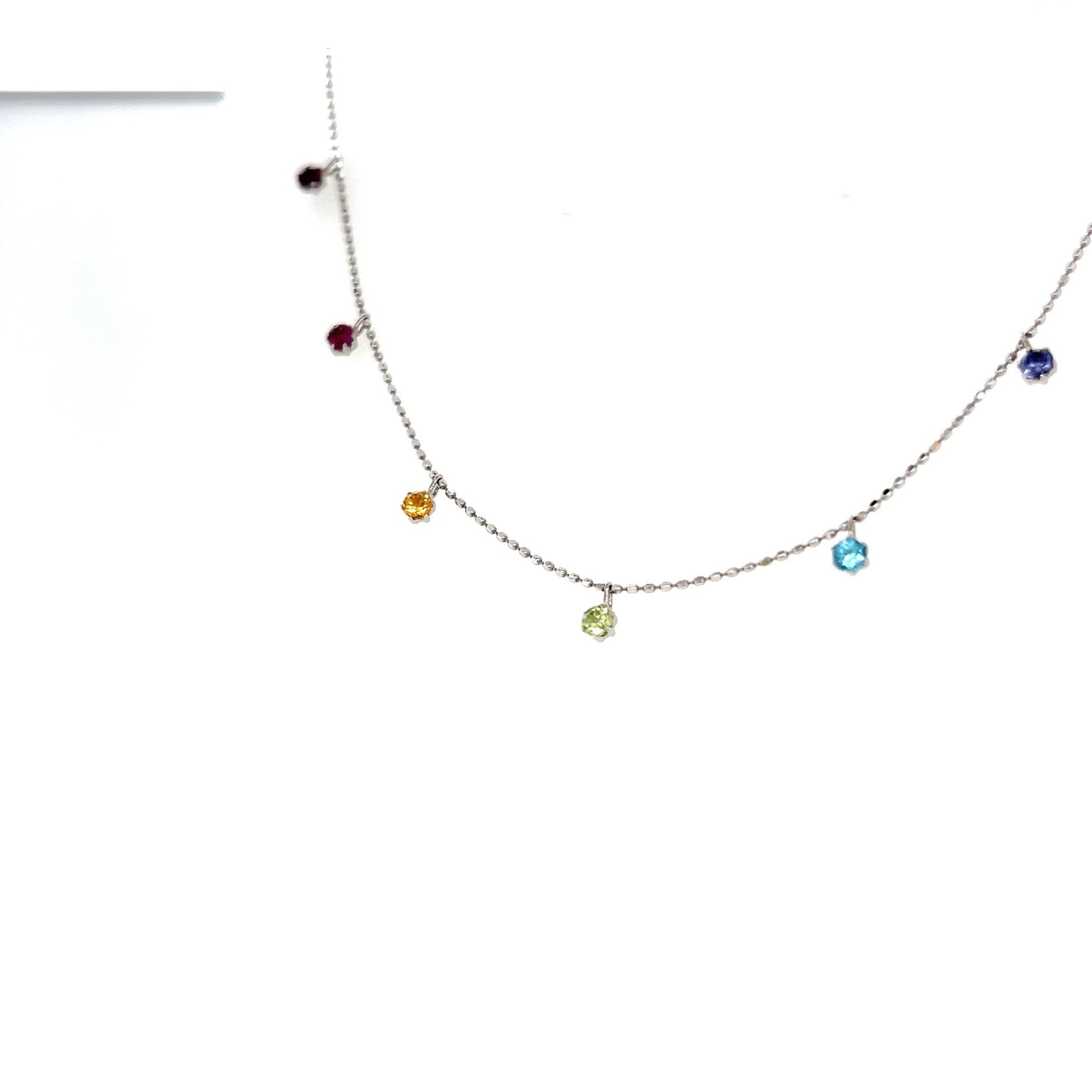 Streamline V Shape Necklace 0.07ct - JMW Jewelry Wholesale