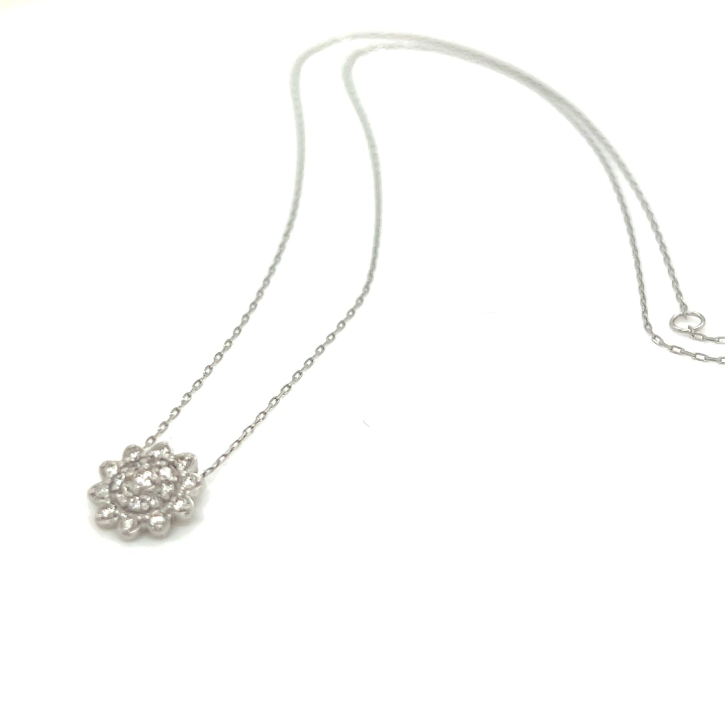 Sunflower Necklace 0.15ct - JMW Jewelry Wholesale