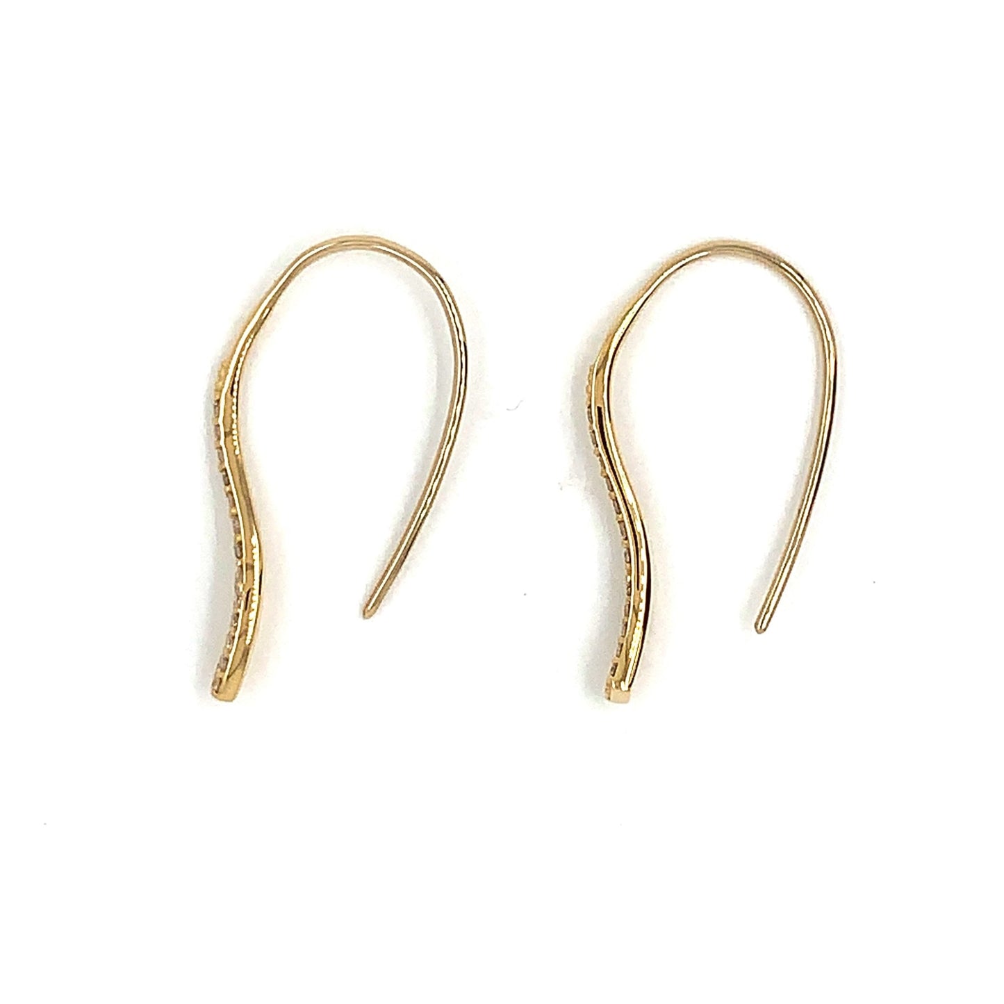 Swirl Earwire 0.2ct - JMW Jewelry Wholesale