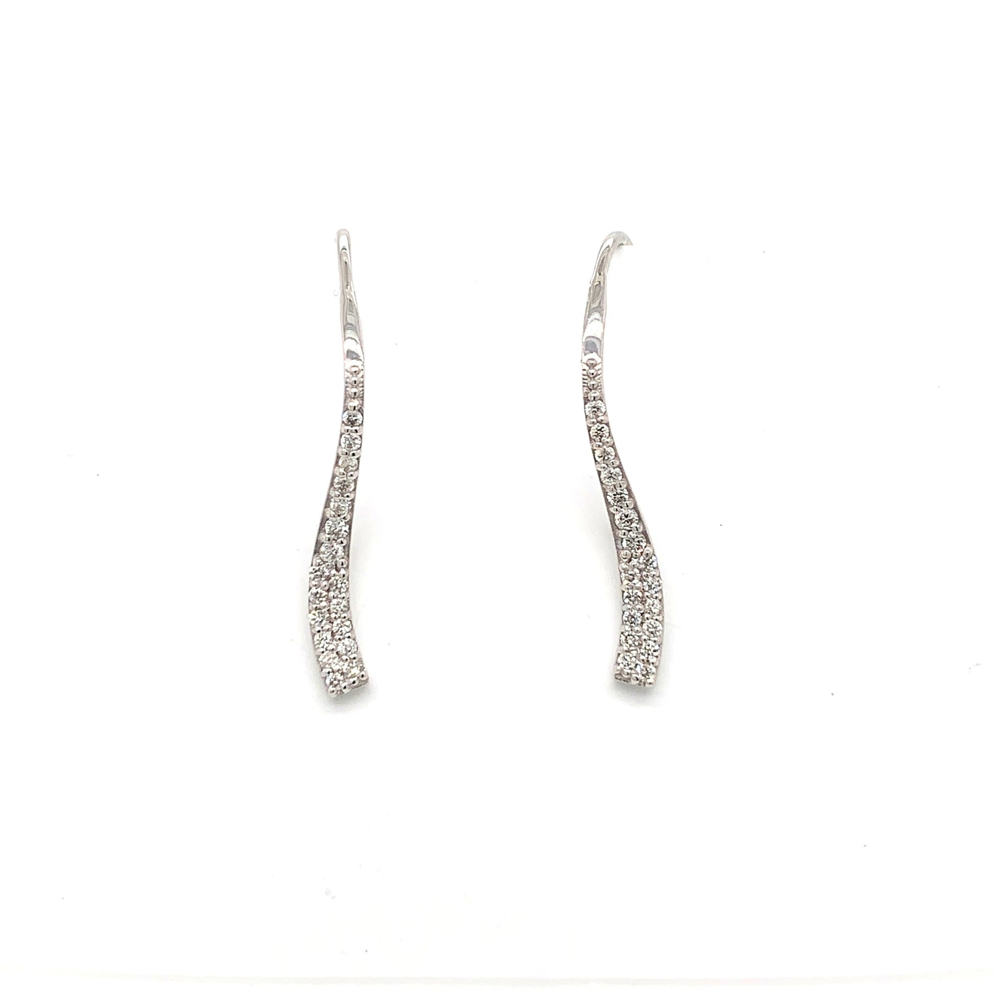 Swirl Earwire 0.2ct - JMW Jewelry Wholesale