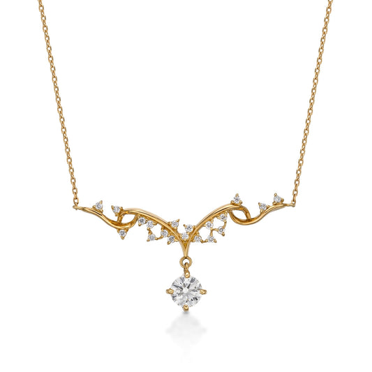 Thorns Necklace 0.3/0.09ct - JMW Jewelry Wholesale